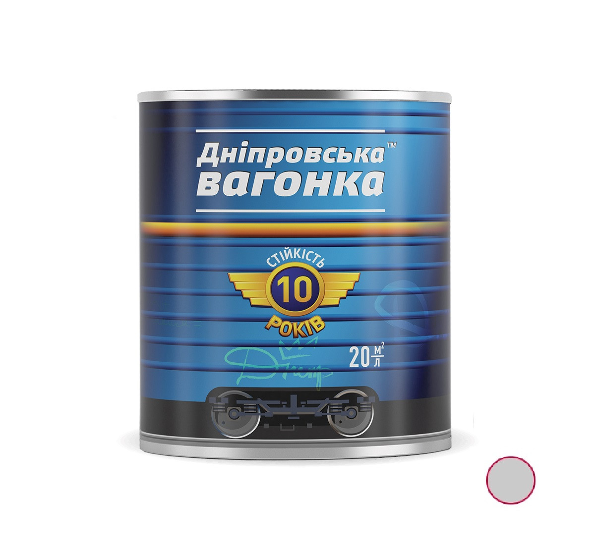 

Краска Днепровская вагонка Вагонка ПФ-133 светло-серый 2.5л (133-4)