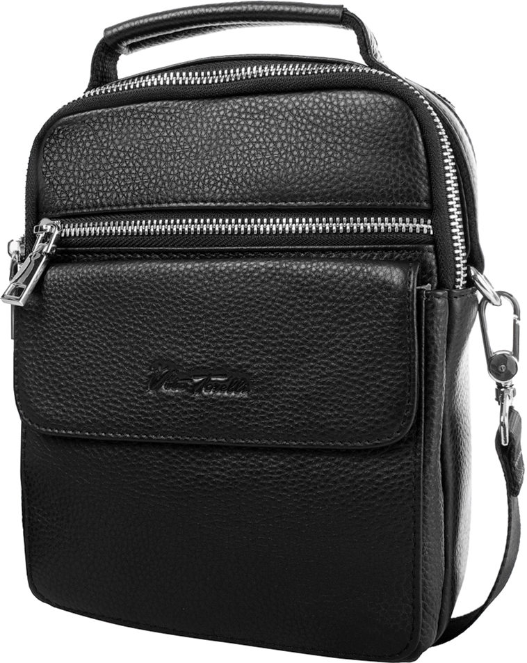 

Мужская кожаная сумка Vito Torelli VT-6268-black