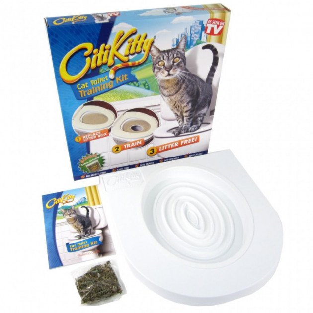 

Система приучения кошек к унитазу Citi Kitty Cat Toilet Training