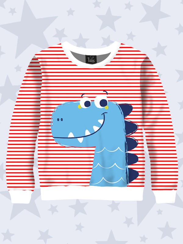 

Детский свитшот Blue dinosaur (7779) Vilno 104-110 Разноцветный 000134829
