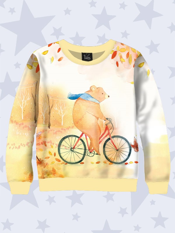 

Детский свитшот Мишка и осень (7660) Vilno 98-104 Разноцветный 000134742