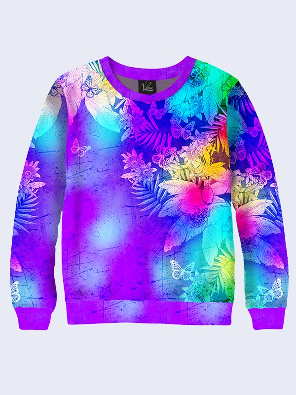 

Женский свитшот Tropical butterflies Vilno XL (50) 000136998