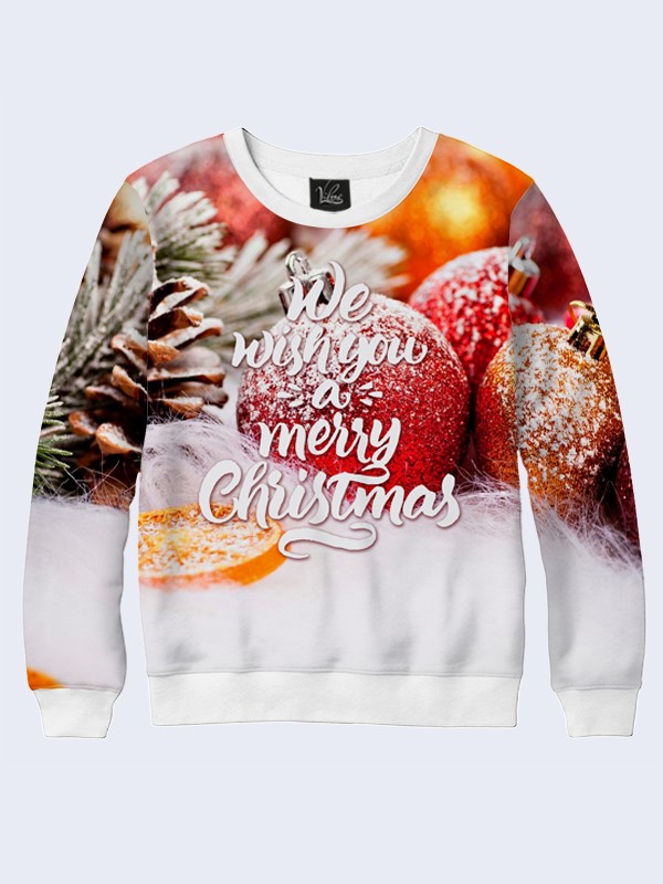 

Мужской свитшот We wish you a merry Christmas Vilno M 000138131