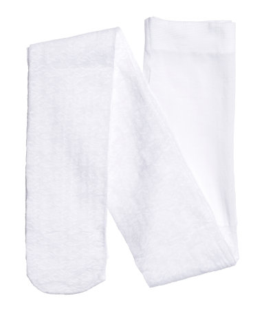 

Колготи H&M капронові 134/140 білі (51-2081)