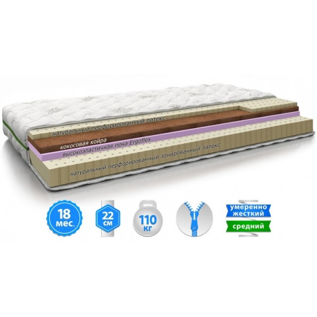 

Матрац EVOLUTION NIRVANA DUO 180х200 см