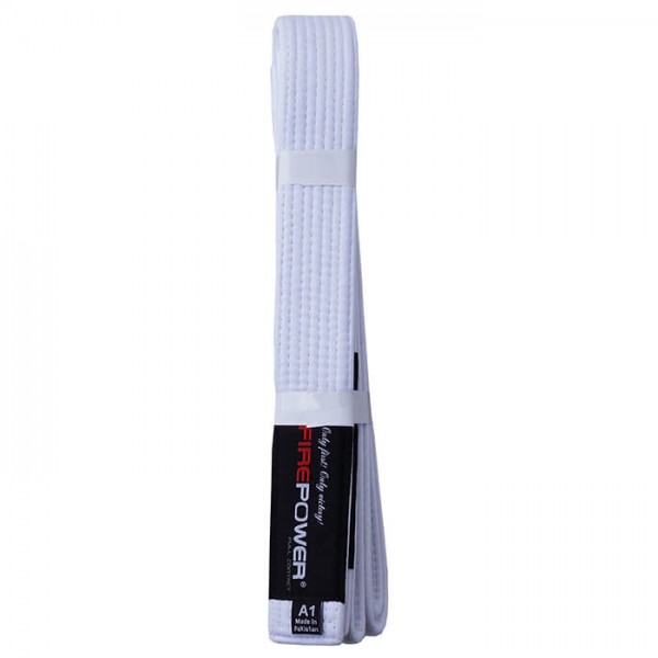 

Пояс для Бразильского Джиу-Джитсу FirePower Classic Light (А2) Белый