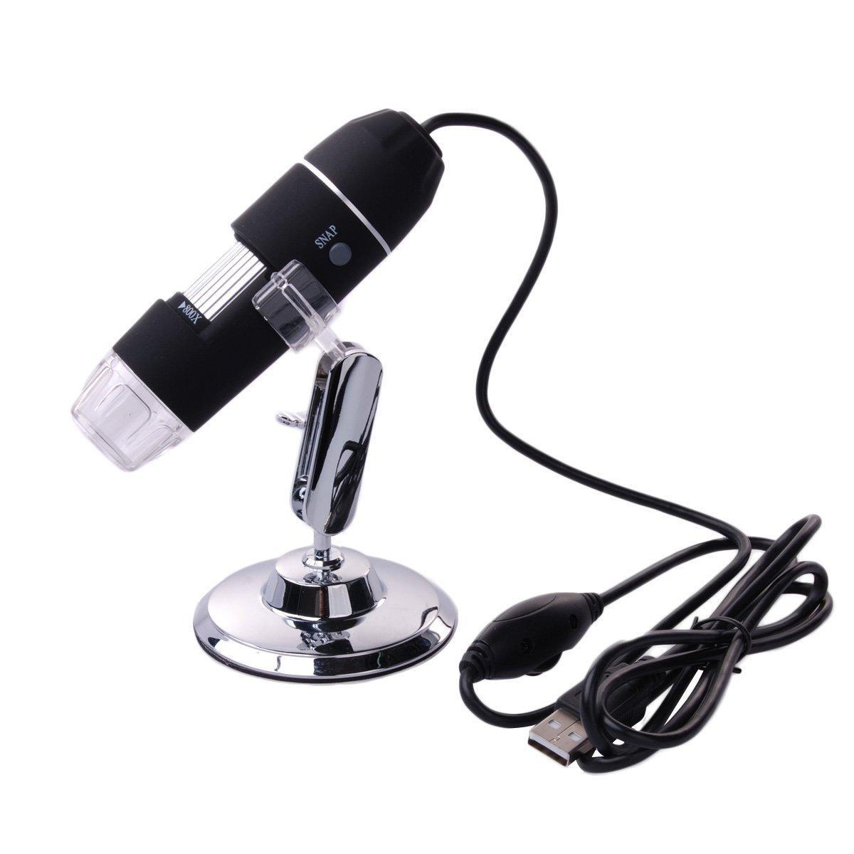 

Цифровой микроскоп USB Magnifier SuperZoom 50-1000X с LED подсветкой