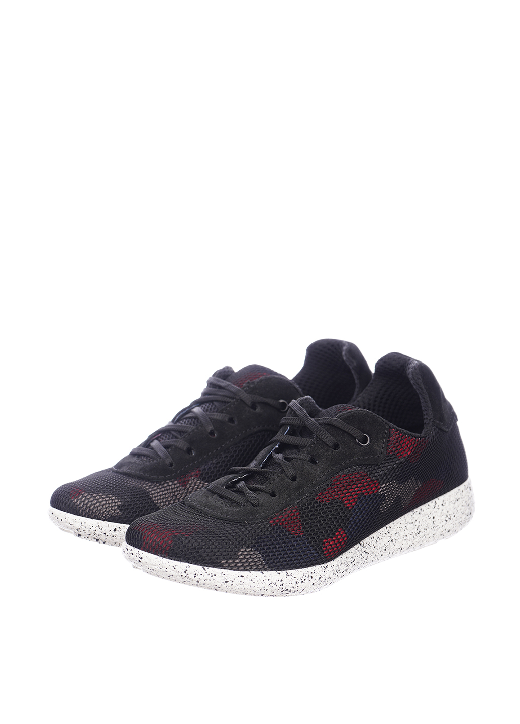 

Кроссовки Moda Germanica чёрные текстильные производство Украина MGIT17019Blackred - размер 38 (25 см)