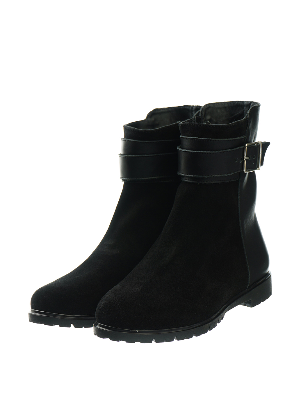 

Ботинки Moda Germanica чёрные натуральная замша производство Украина MGBZ15305Zblack - размер 38 (24,5 см)