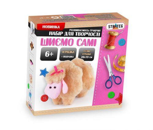 

Набор для творчества Strateg "Шьем сами: Овечка" і-05
