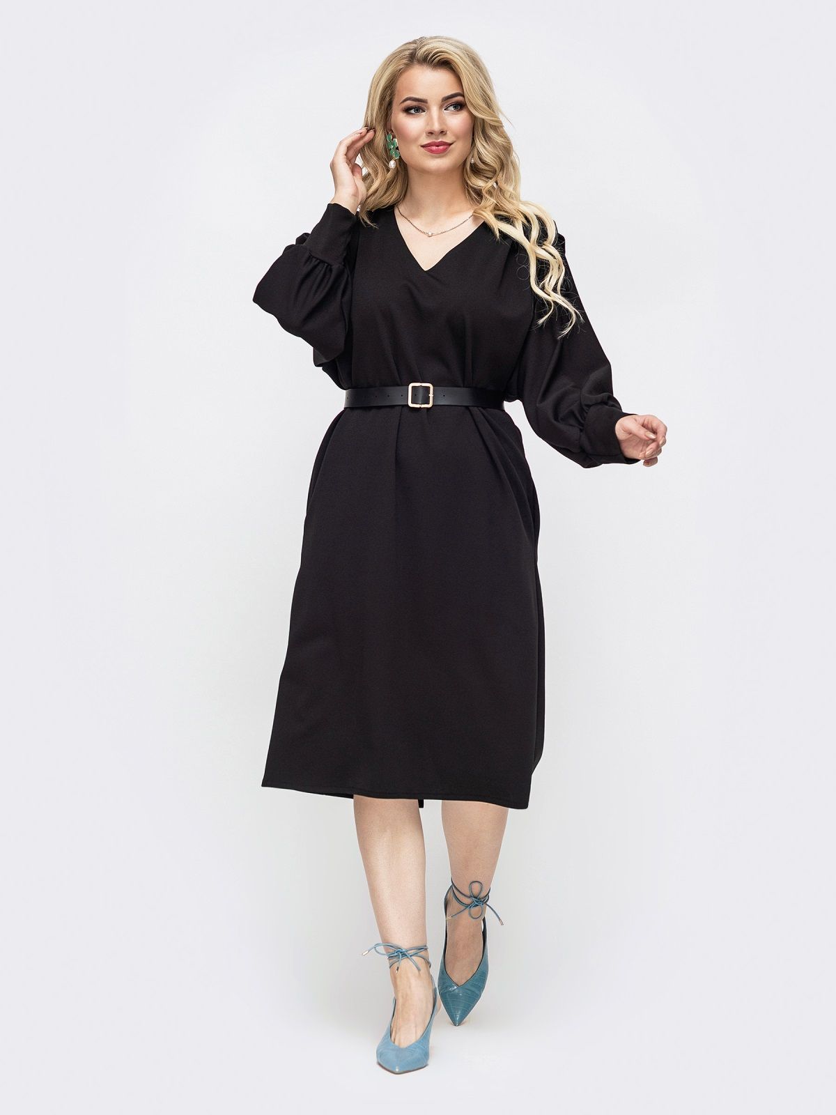 

Платье Dressa 50874 - Черное, Платье Dressa 50874 52-54 Черное