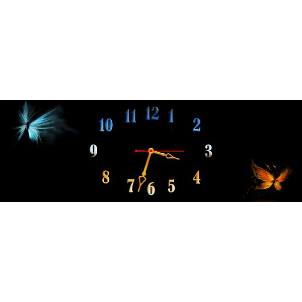 

Настенные часы IdeaClock Две бабочки X2