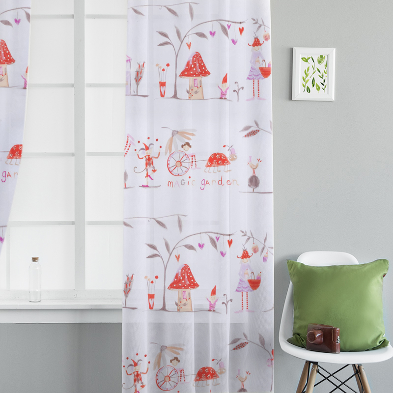 

Тюль для детской комнаты TT96867 Time Textile 500х275 см Разноцветный