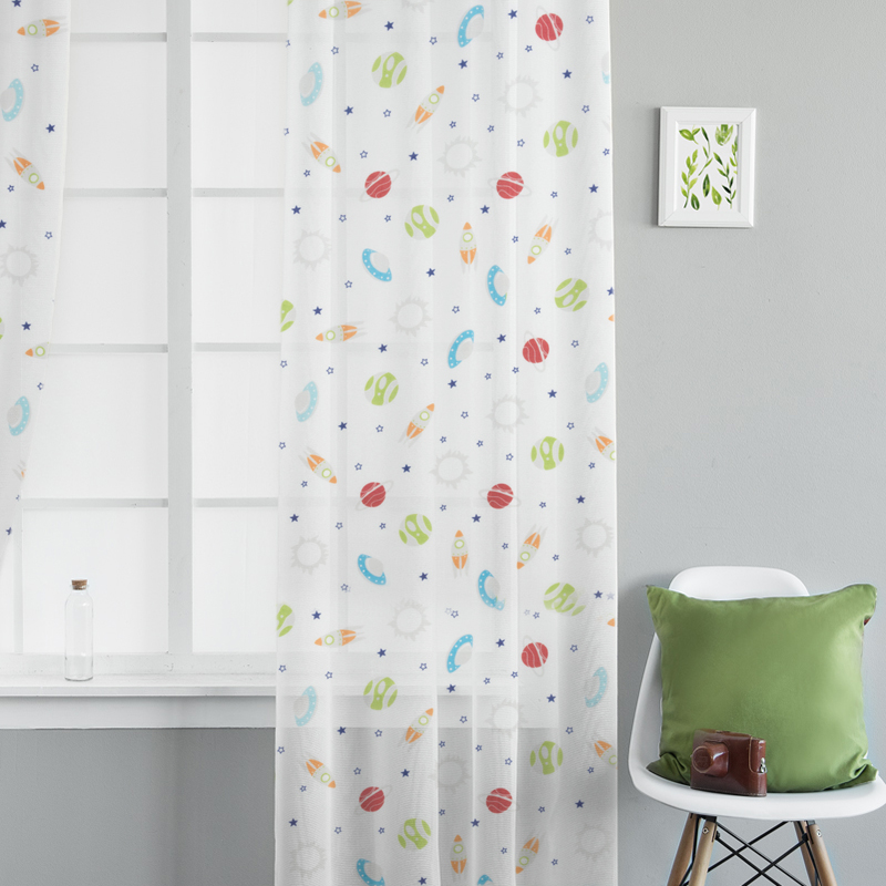 

Тюль для детской комнаты TT160942 Time Textile 300х295 см Разноцветный