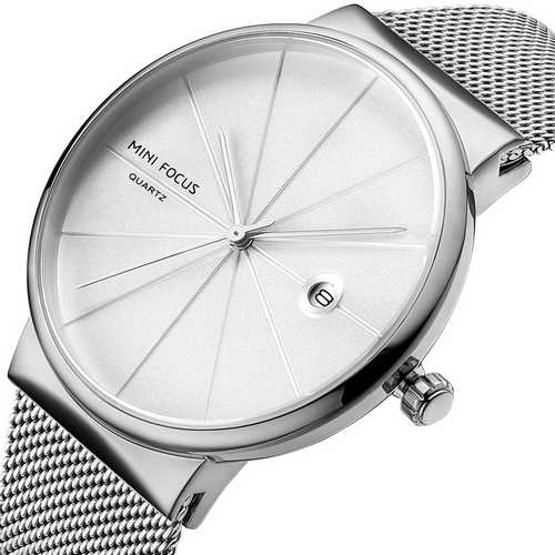 

Мужские наручные часы MF0176G.01 All Silver Mini Focus 40 мм Серебряный