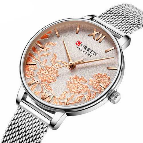 

Женские наручные часы 9065 Silver-Cuprum Curren 32 мм Серебряный
