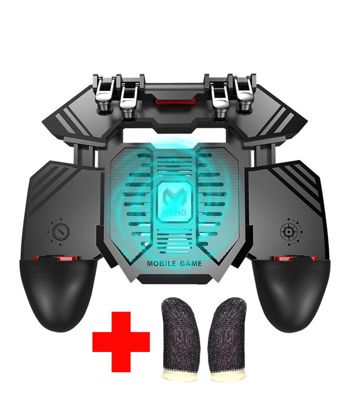 

Беспроводной геймпад для смартфонов с вентилятором PUBG Mobile AK77 Union (teh0012819) Черный