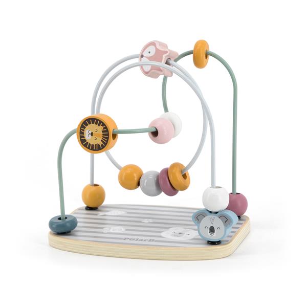 

Деревянный лабиринт PolarB Бусины Viga Toys (igr0001308) Разноцветный