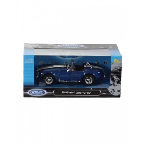 

Металлическая модель Welly «Shelby Cobra 427 SC» 24002W 2 цвета Welly (24002W)