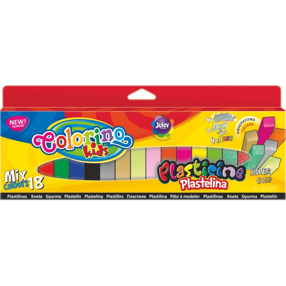 

Набор пластилина «Mix colours» 18 цветов Colorino (57424)