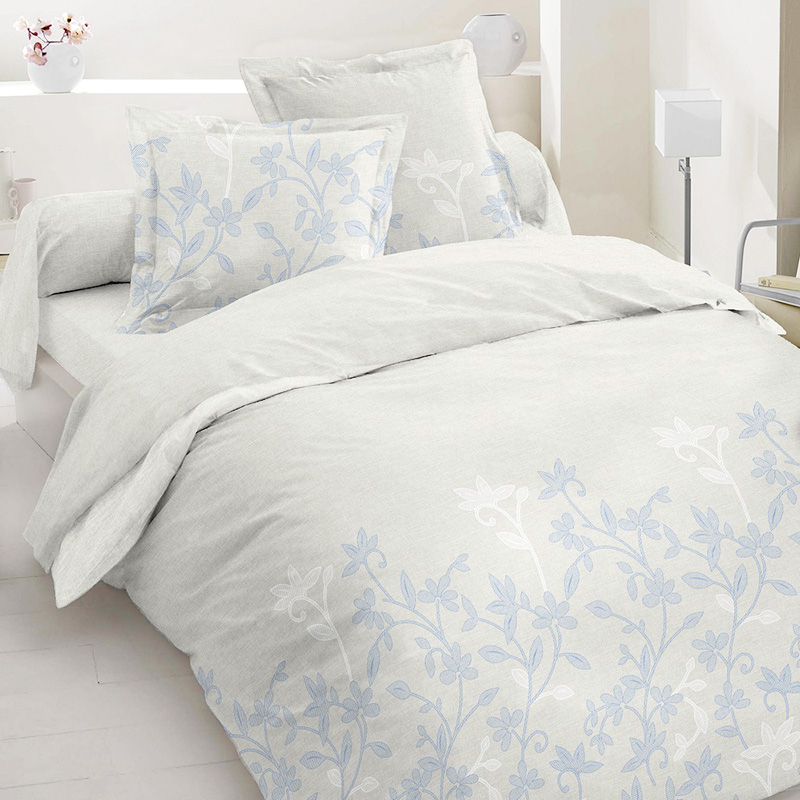 

Постельное белье 10128 Time Textile 150x220 см Серо-голубой