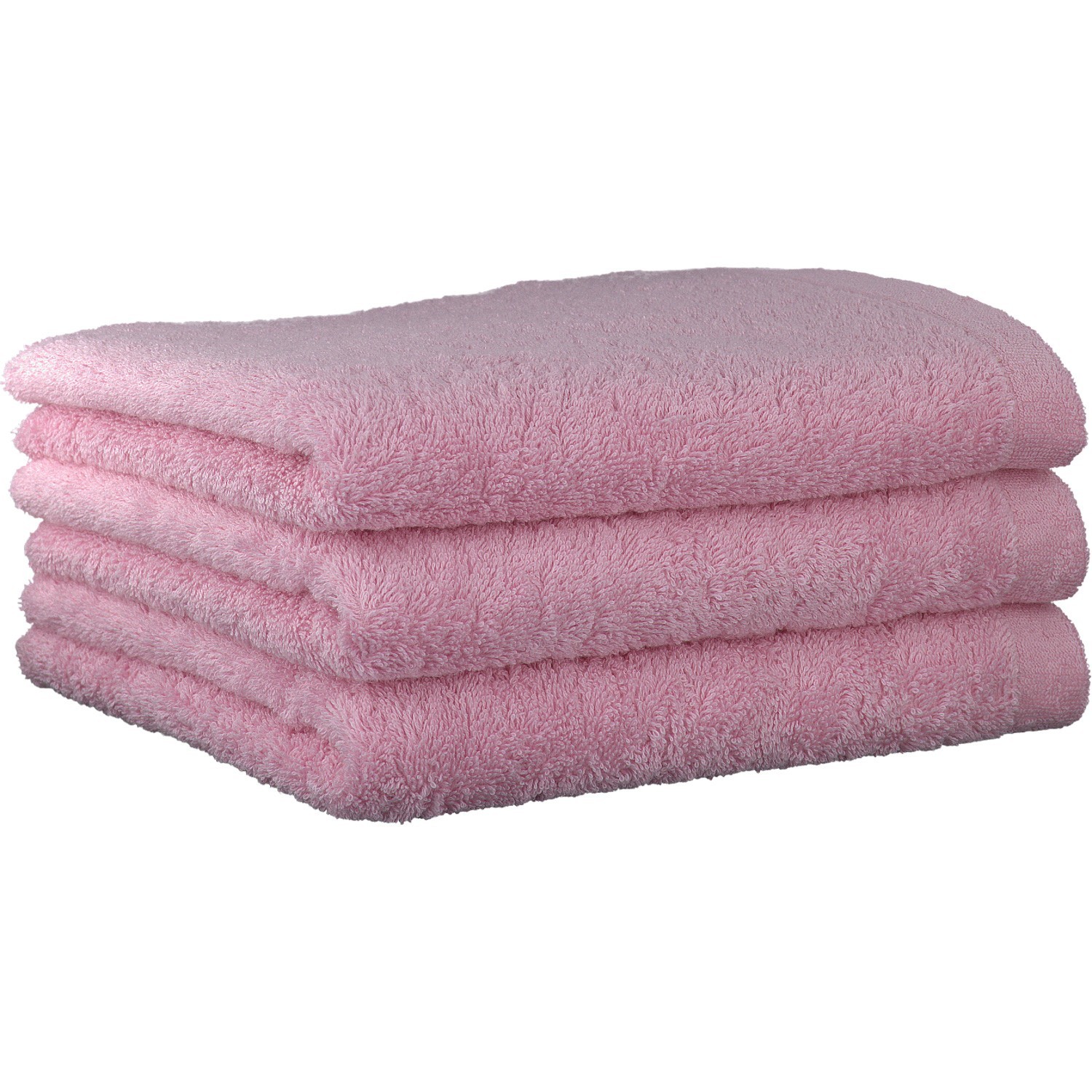 

Махровое полотенце Cawoe Life Style Uni 7007-268 70х140 rose
