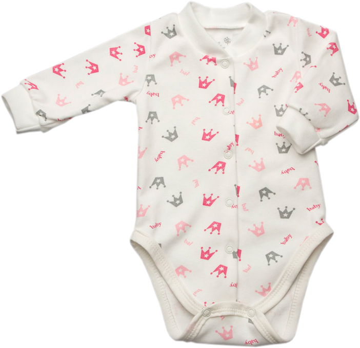 

Боди утепленное Модный карапуз 301-00041 62 см Светло-розовое