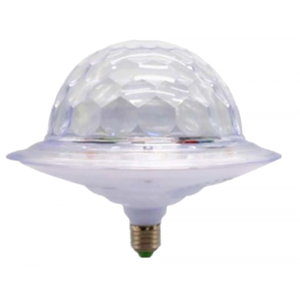 

Диско шар в патрон LED UFO Bluetooth Crystal Magic Ball E27 0926 (gr_010778)