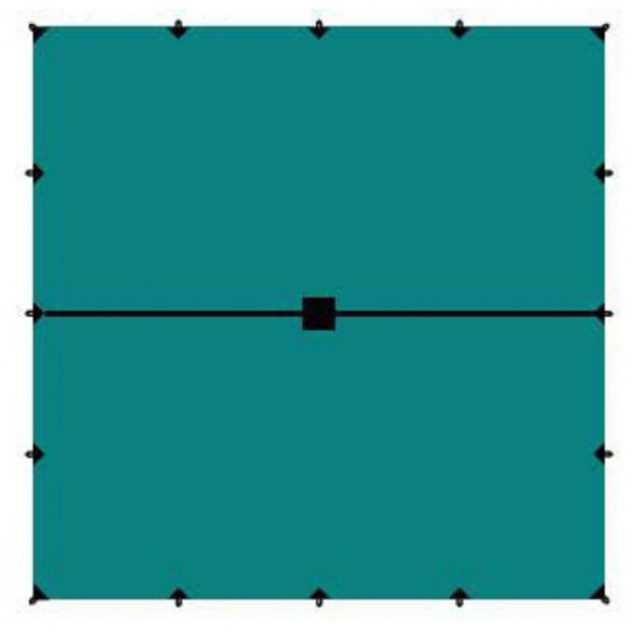 

Тент походный Tramp TRT-103.04 Tent 6x6 Blue