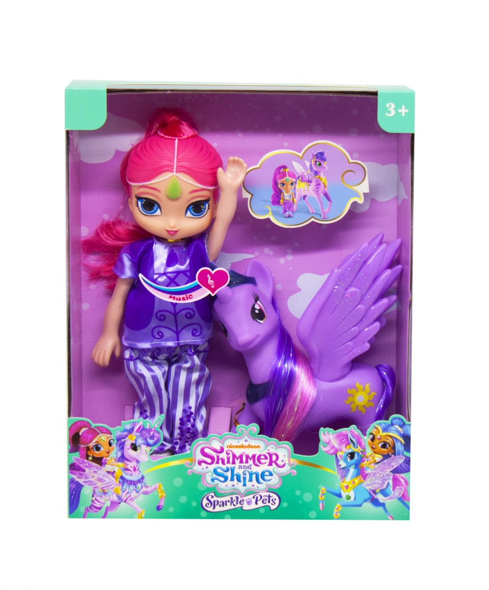 

Кукла музыкальная "Шиммер" 25см с фигуркой пони Shimmer and Shine