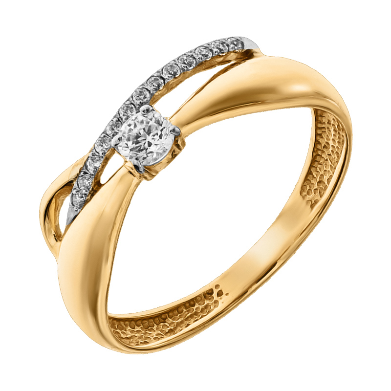 

Кольцо помолвочное Diamant к3060 18.0