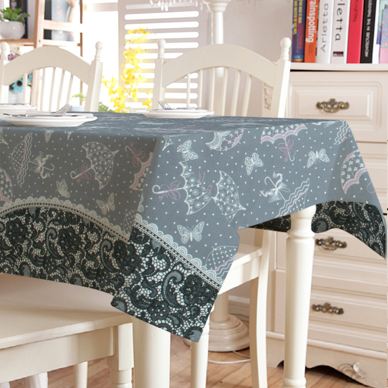 

Скатерть TT165362 10161 Time Textile 150x250 см Серый