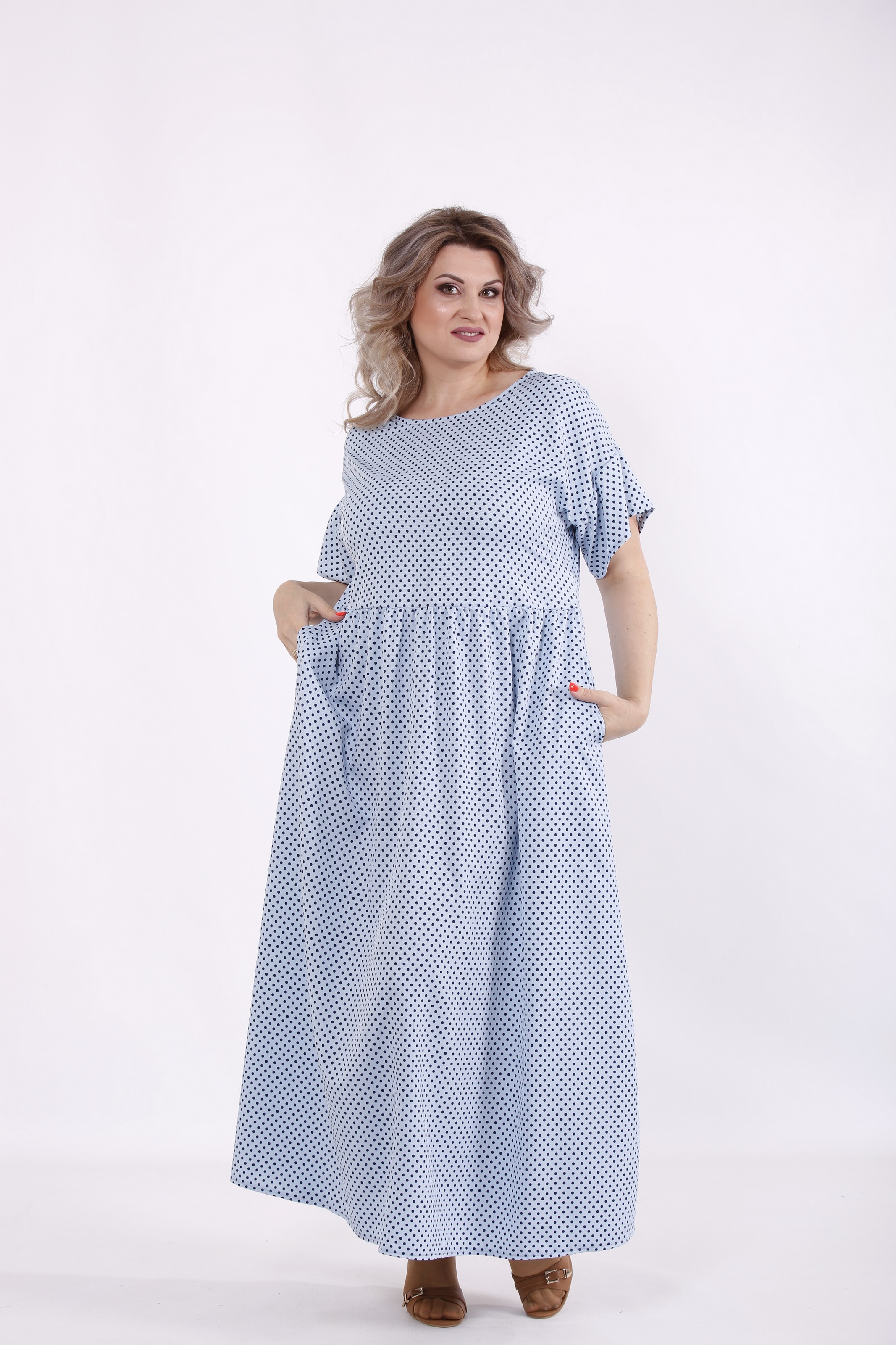 

Платье GARRY-STAR 01504-2  Голубой, Платье GARRY-STAR 01504-2 44 Голубой