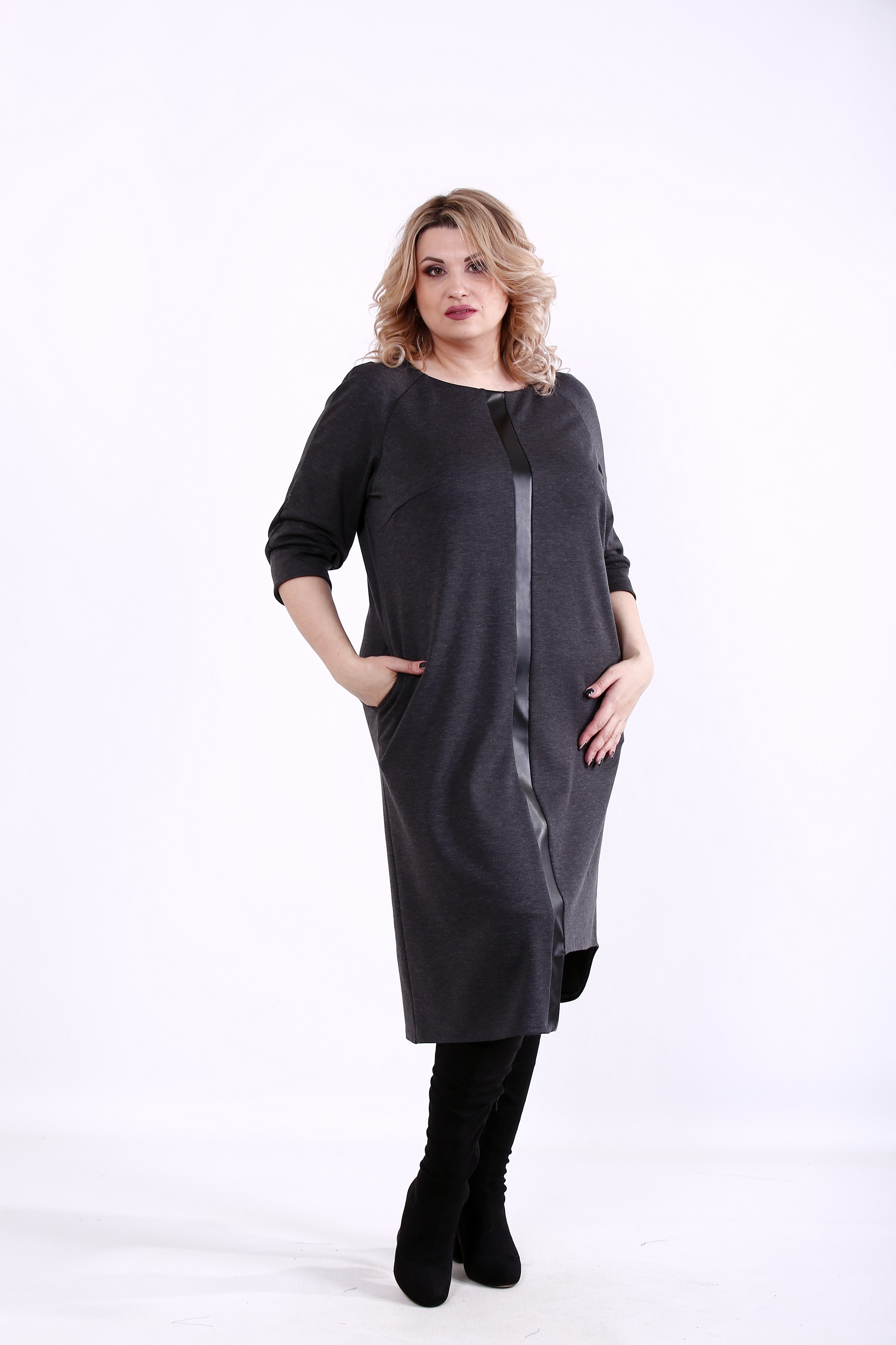 

Платье GARRY-STAR 01370-2  Черный, Платье GARRY-STAR 01370-2 54 Черный