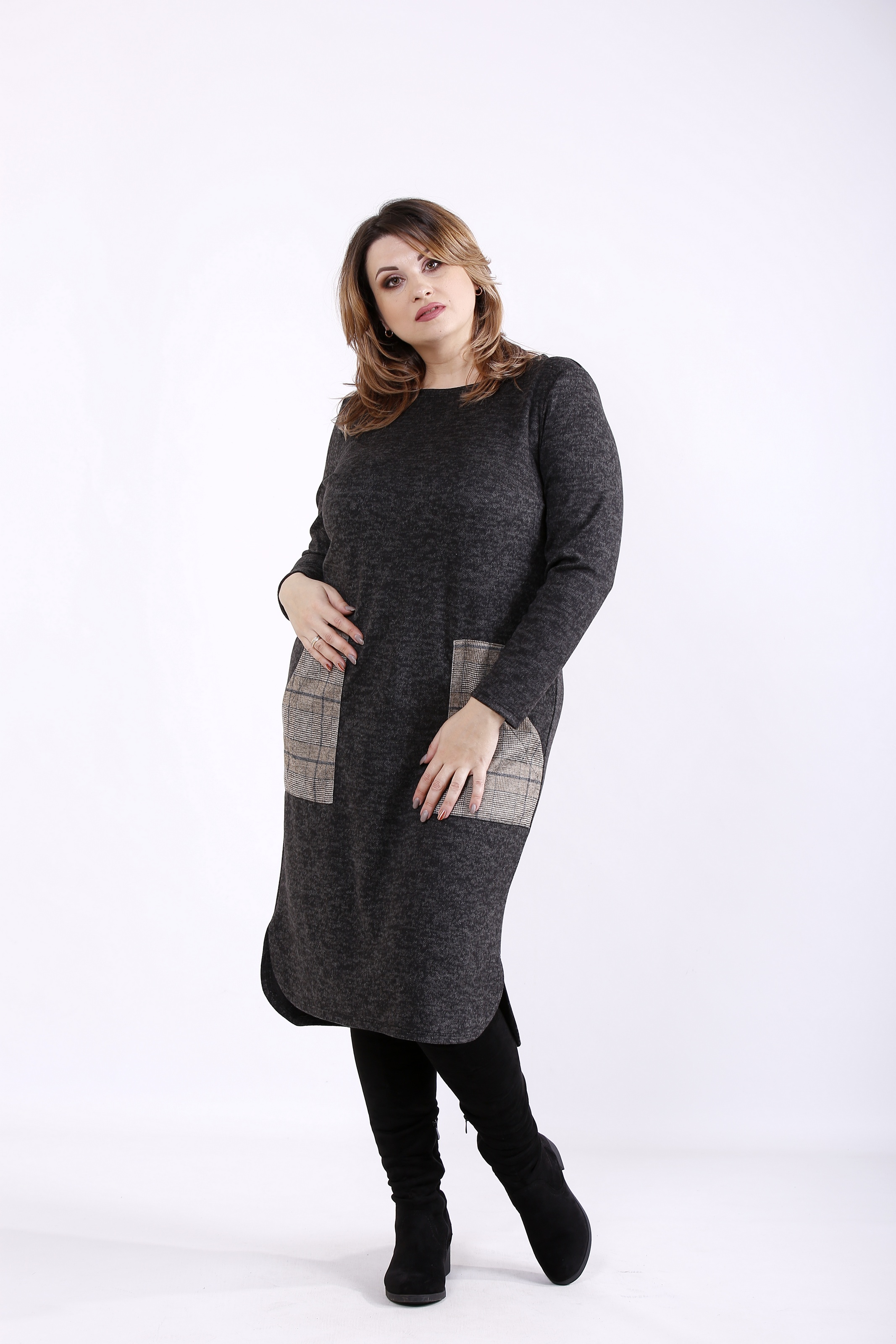 

Платье GARRY-STAR 01309-2  Черный, Платье GARRY-STAR 01309-2 48 Черный