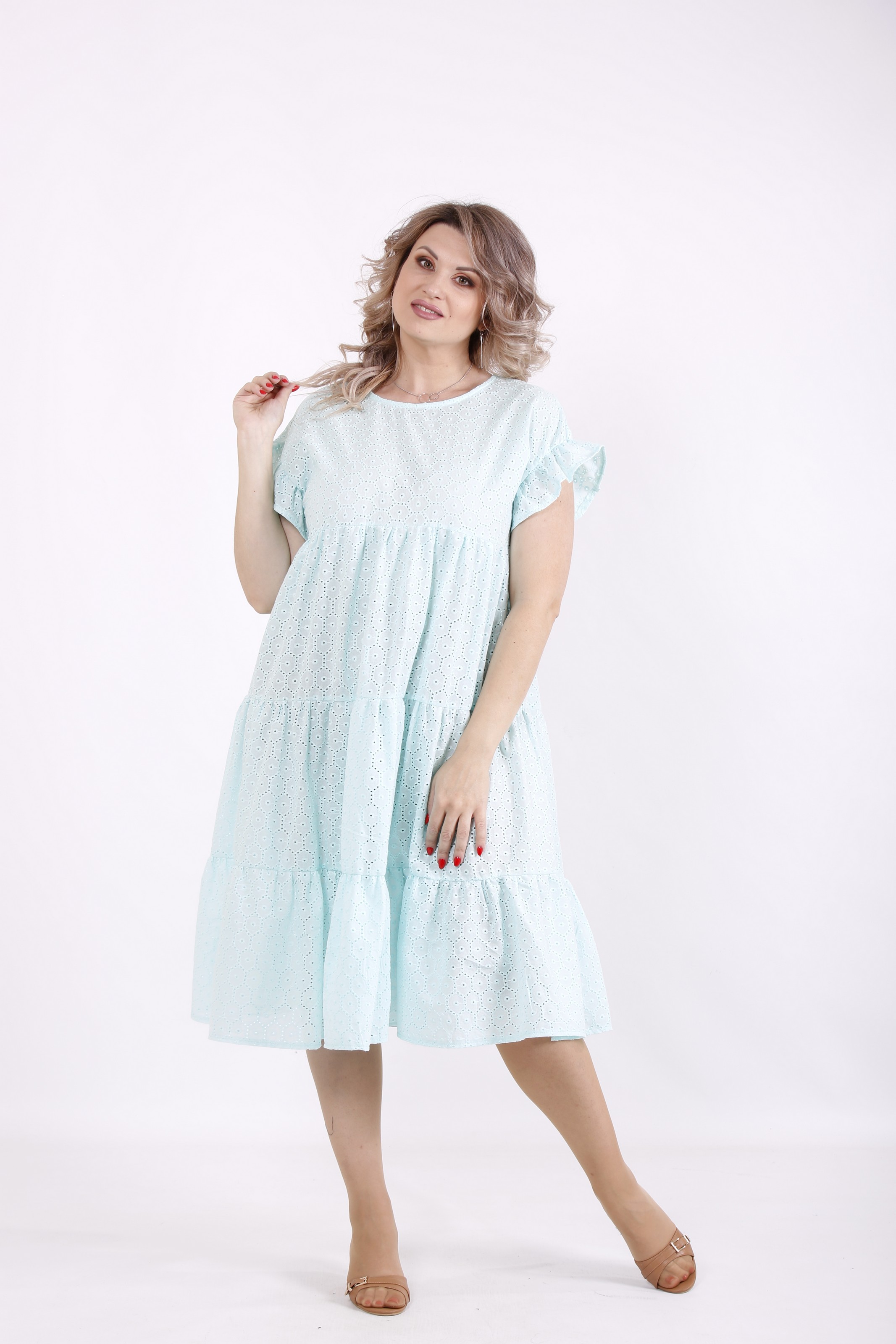 

Платье GARRY-STAR 01559-2  Голубой, Платье GARRY-STAR 01559-2 54 Голубой