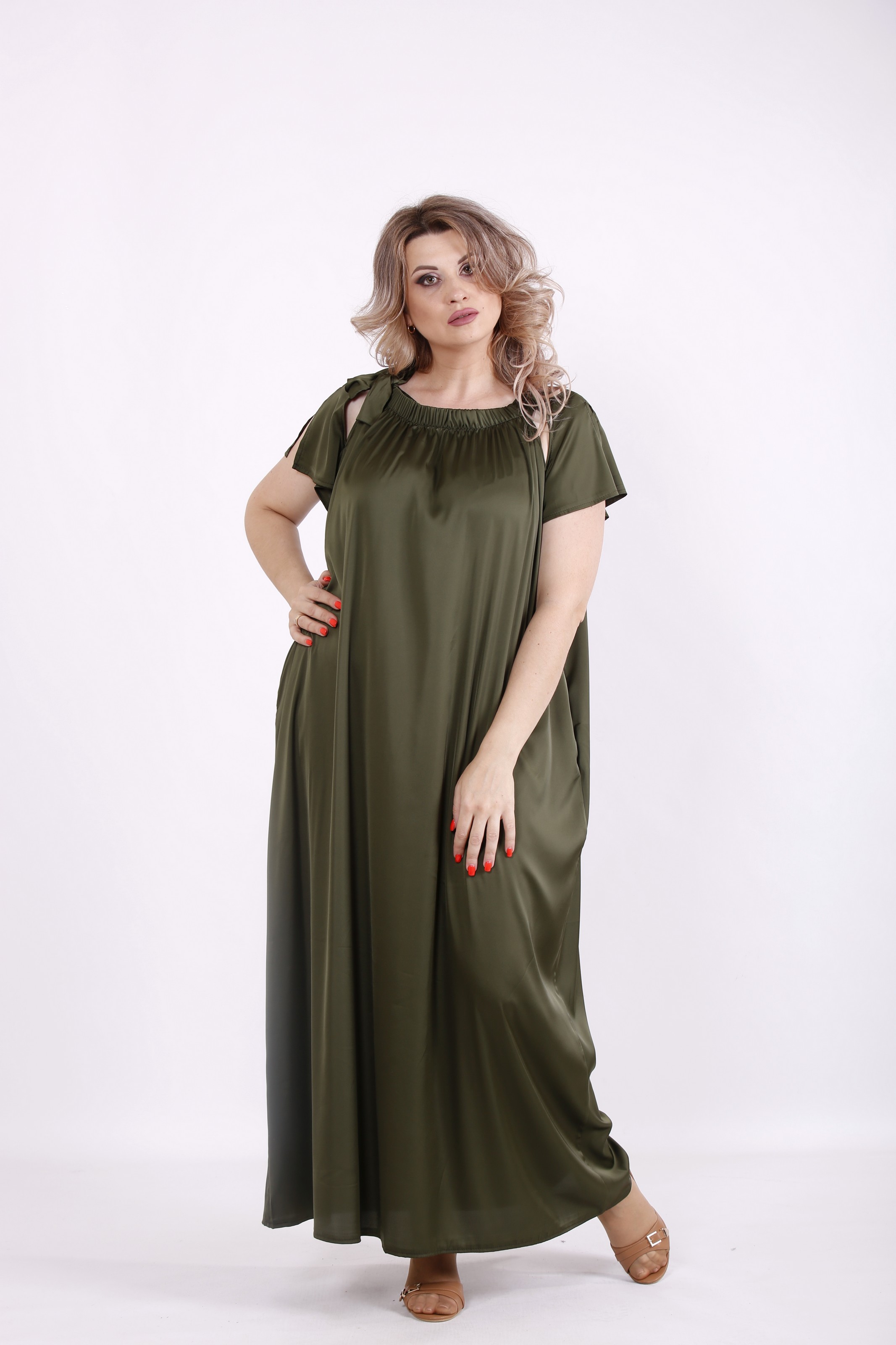 

Платье GARRY-STAR 01522-3  Зеленый, Платье GARRY-STAR 01522-3 50 Зеленый