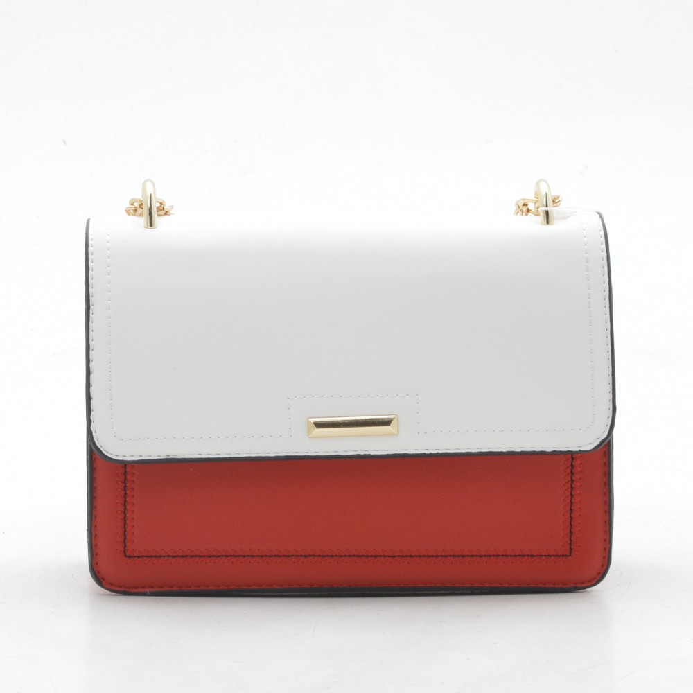 

Клатч женский Clutches 16х22х8 см Бело-красный