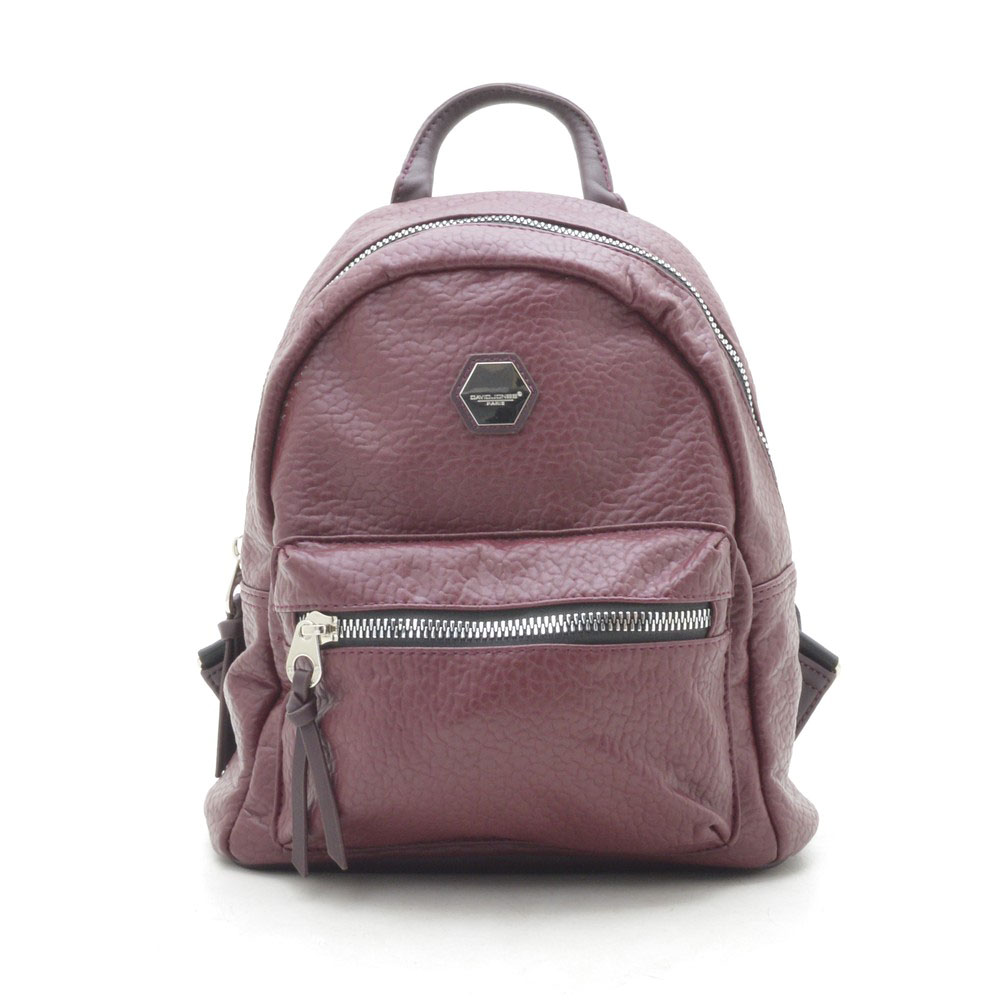 

Рюкзак женский David Jones 26х25х12 см Бордовый