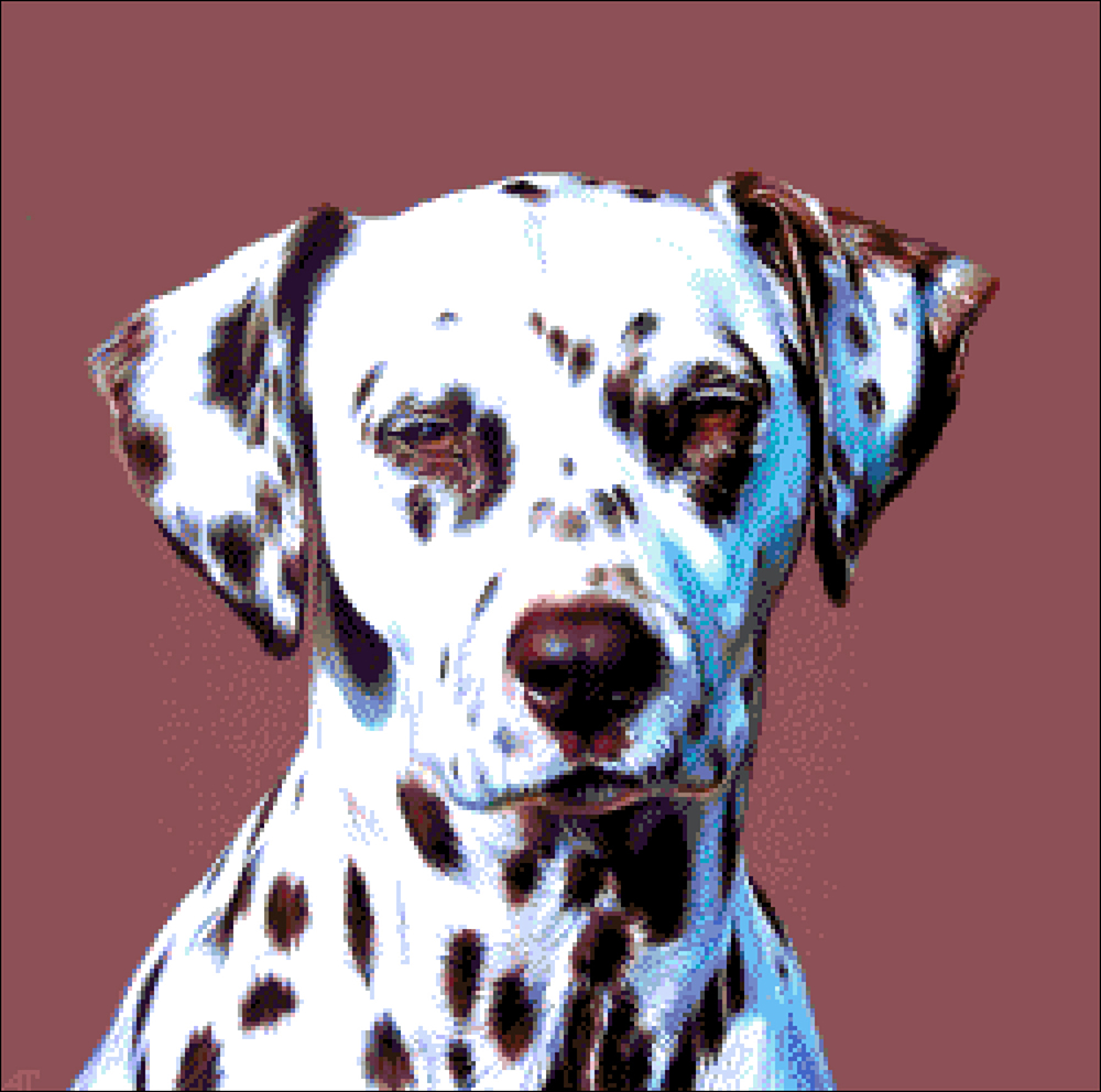 

Набор для вышивания бисером Александра Токарева Далматинец (41-2116-НД)