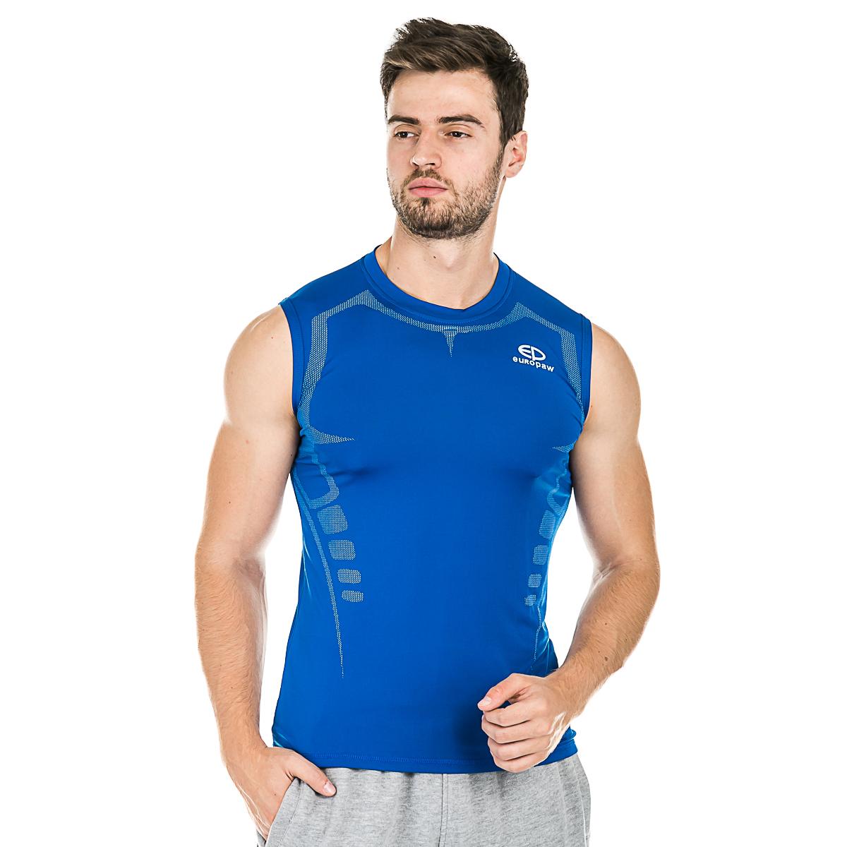 

Безрукавка компрессионная Europaw sl top синяя [L]