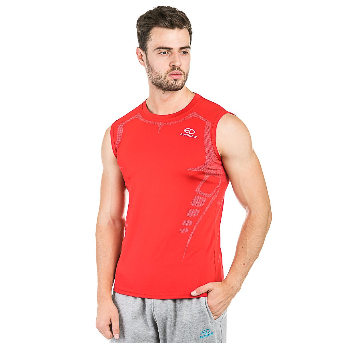 

Безрукавка компрессионная Europaw sl top красная [L]