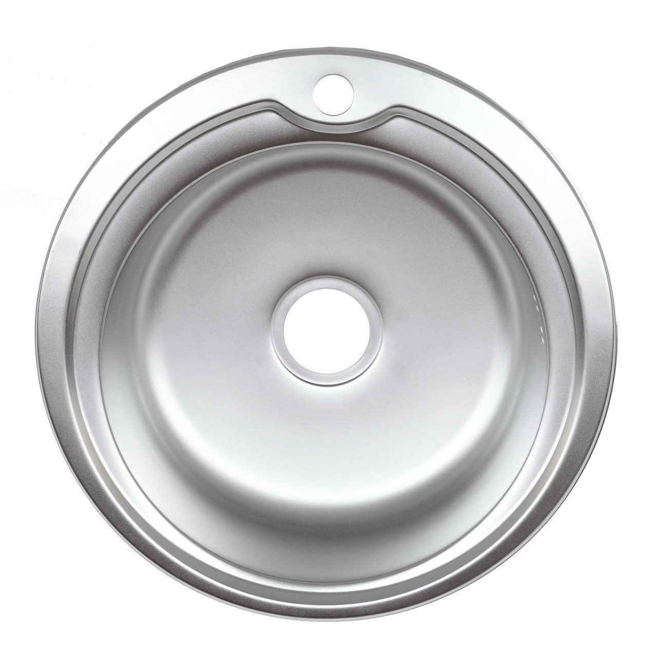 

Врезная кухонная мойка из нержавеющей стали Platinum 510 МикроДекор 0.8