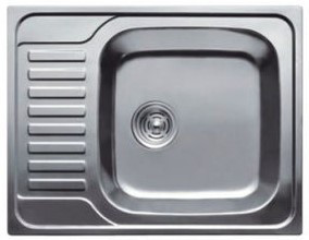 

Врезная кухонная мойка из нержавеющей стали Platinum 5848 МикроДекор 0.8