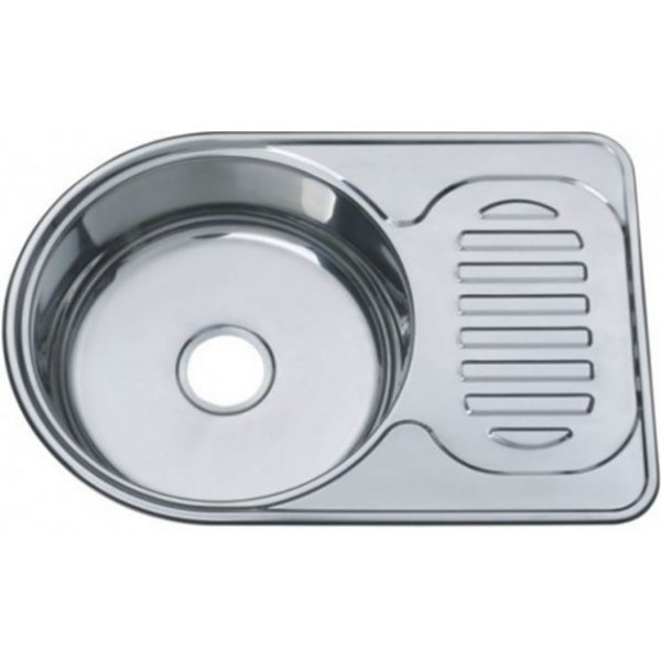 

Врезная кухонная мойка из нержавеющей стали Platinum 6745 Сатин 0.8