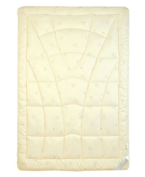 

Одеяло IDEIA Wool Classic(Овечья шерсть) 200х220 см Молочный-Бежевый