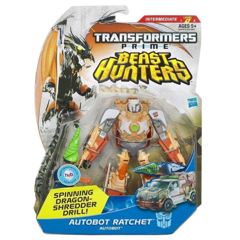 

Игрушка Трансформер Hasbro Рэтчет класса делюкс Охотники на Чудовищ - Ratchet, Deluxe, 15 см (143103)
