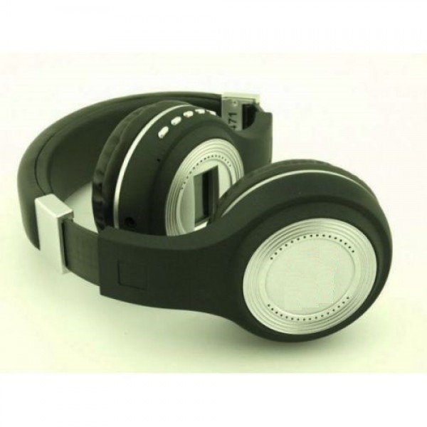

Наушники bluetooth беспроводные MHZ 471 microSD FM MP3 Black (007025)
