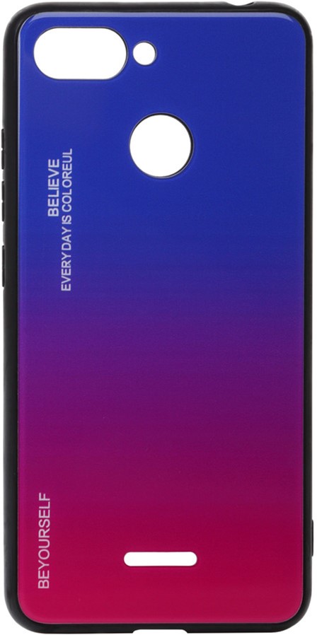 

Панель BeCover Gradient Glass для Xiaomi Redmi 6/6A Blue-Red