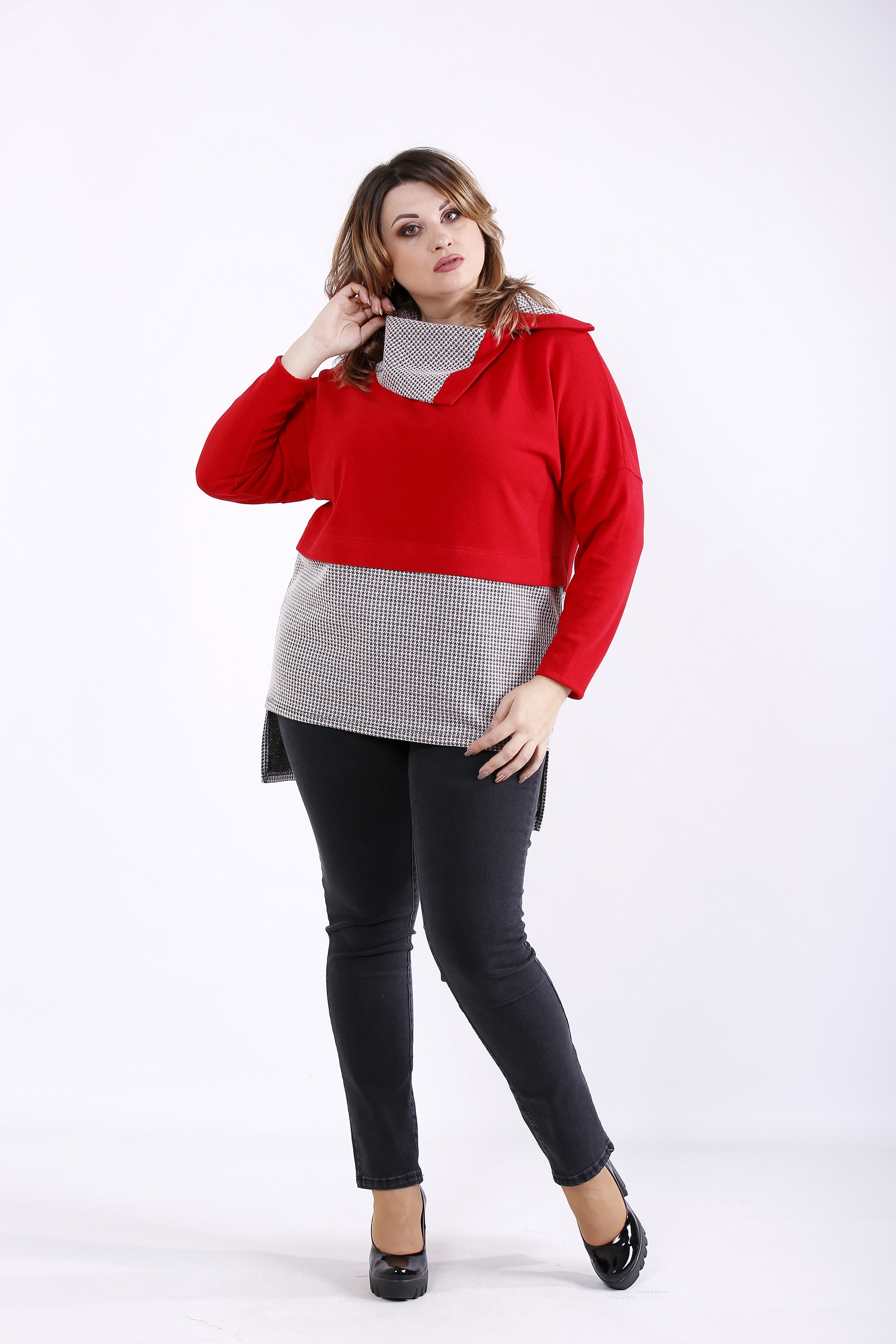 

Кофта GARRY-STAR 01310-2  Красный, Кофта GARRY-STAR 01310-2 50 Красный